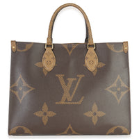 Louis Vuitton Monogram Reverse Canvas Onthego MM Handbag bv