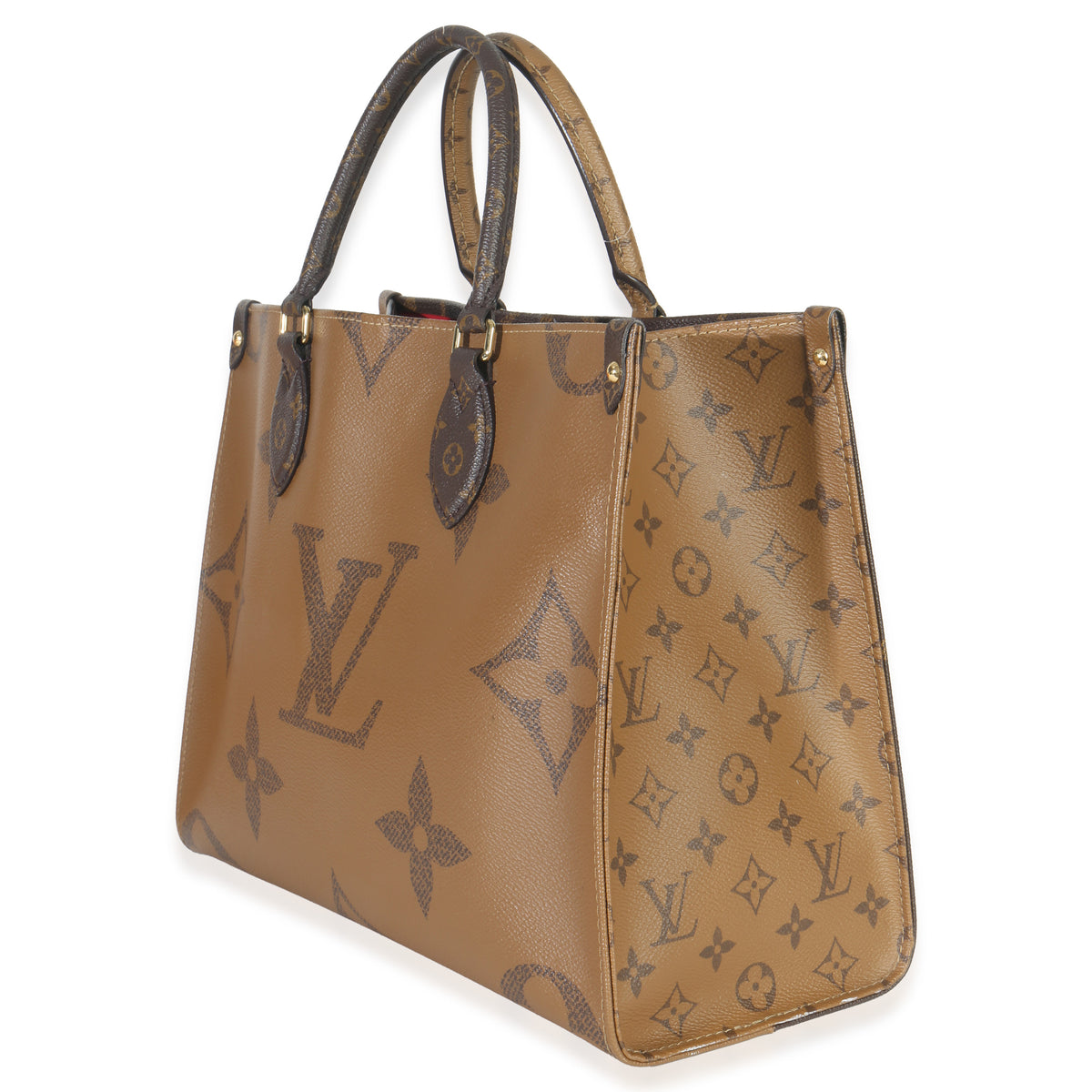 Louis Vuitton Monogram Reverse Canvas Onthego MM Handbag sv
