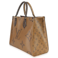 Louis Vuitton Monogram Reverse Canvas Onthego MM Handbag sv