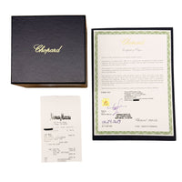 Chopard White Gold Diamond Happy Dreams Necklace box