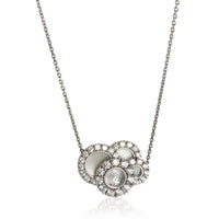 Chopard White Gold Diamond Happy Dreams Necklace sv