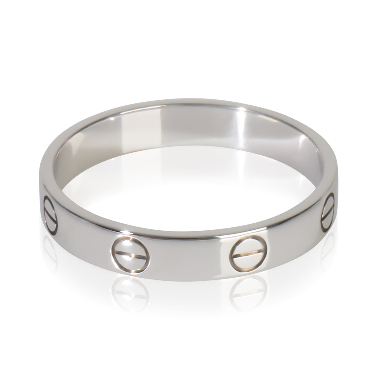 Cartier White Gold  Small Model Love Ring pv