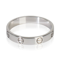 Cartier White Gold  Small Model Love Ring pv