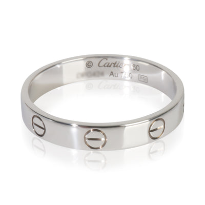 White Gold  Small Model Love Ring