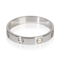 White Gold  Small Model Love Ring