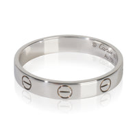 White Gold  Small Model Love Ring