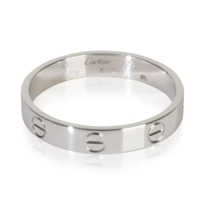 White Gold  Small Model Love Ring