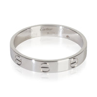 White Gold  Small Model Love Ring