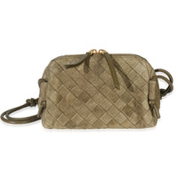Cypress Intrecciato Suede Mini Concert Pouch