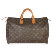 Monogram Canvas Speedy 40