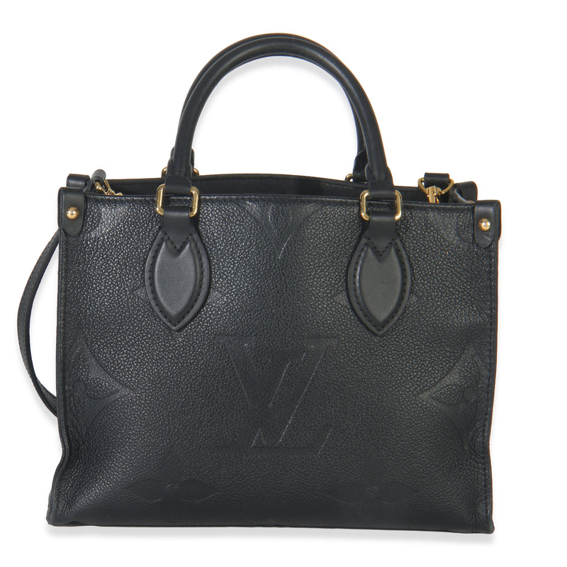 Black Monogram Empreinte Onthego BB