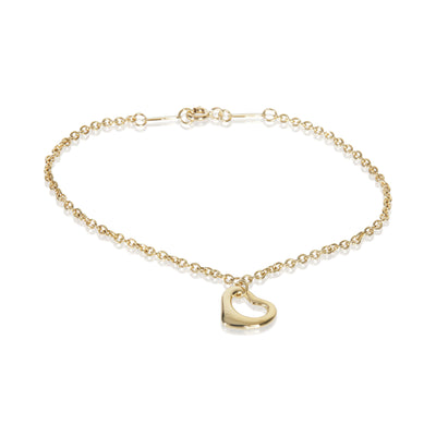 Yellow Gold  Elsa Peretti Open Heart Bracelet