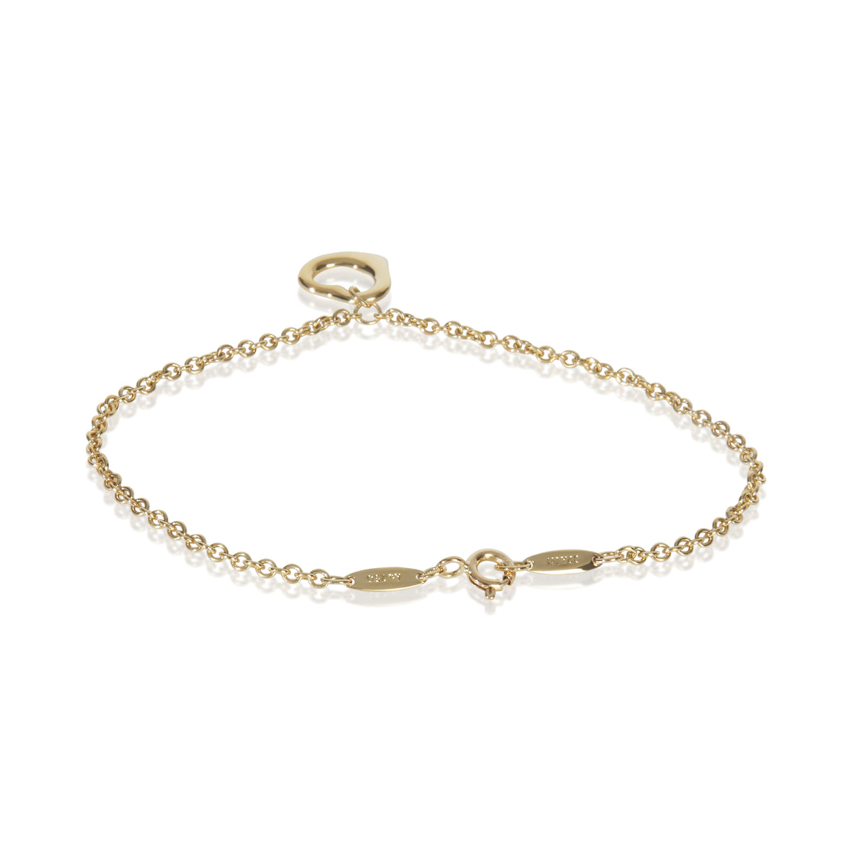 Yellow Gold  Elsa Peretti Open Heart Bracelet
