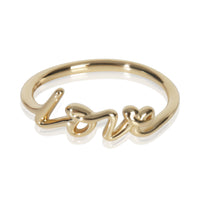 Yellow Gold  Paloma Picasso Mini Grafitti Love Ring