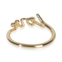 Yellow Gold  Paloma Picasso Mini Grafitti Love Ring