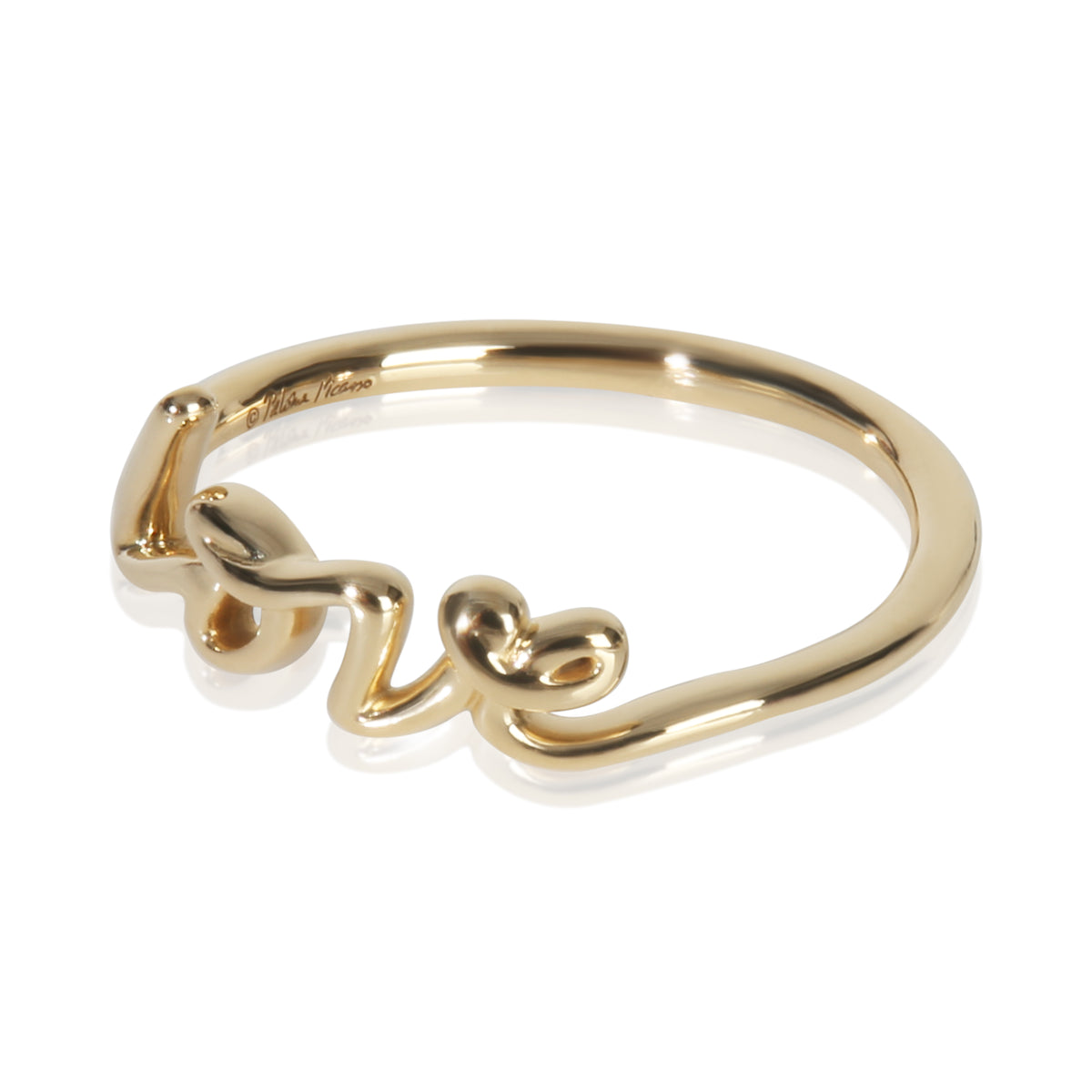 Yellow Gold  Paloma Picasso Mini Grafitti Love Ring