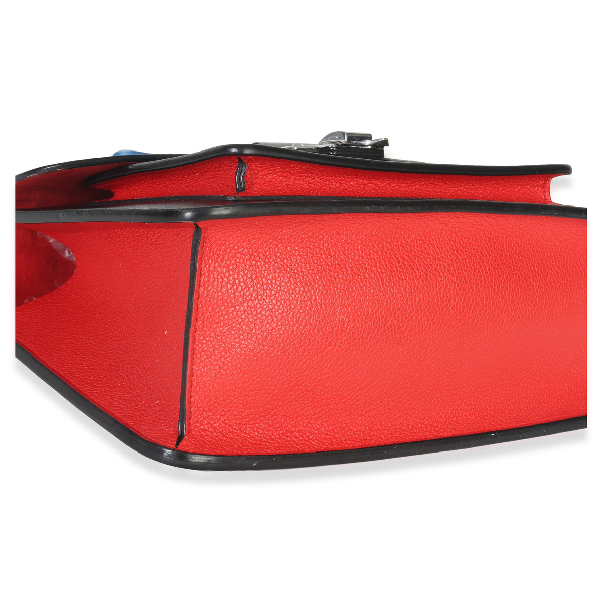 Louis Vuitton Black Red Blue Epi Neo Monceau Bag Handbag clasp