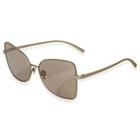 Chanel Matte Gold Titanium Oversized CC Sunglasses sv