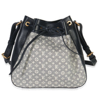 Navy Monogram Canvas Idylle Noe