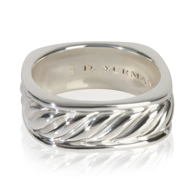 Sterling Silver  Cable Band
