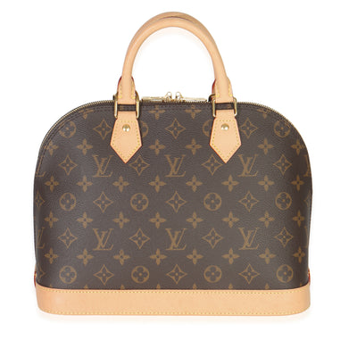 Monogram Canvas Alma PM