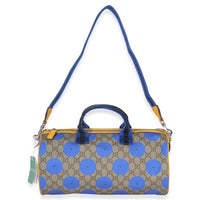 Gucci x Euan Roberts Blue Dot GG Supreme Canvas Weekender Handbag ad1