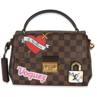 Damier Ebene Canvas Patches Croisette
