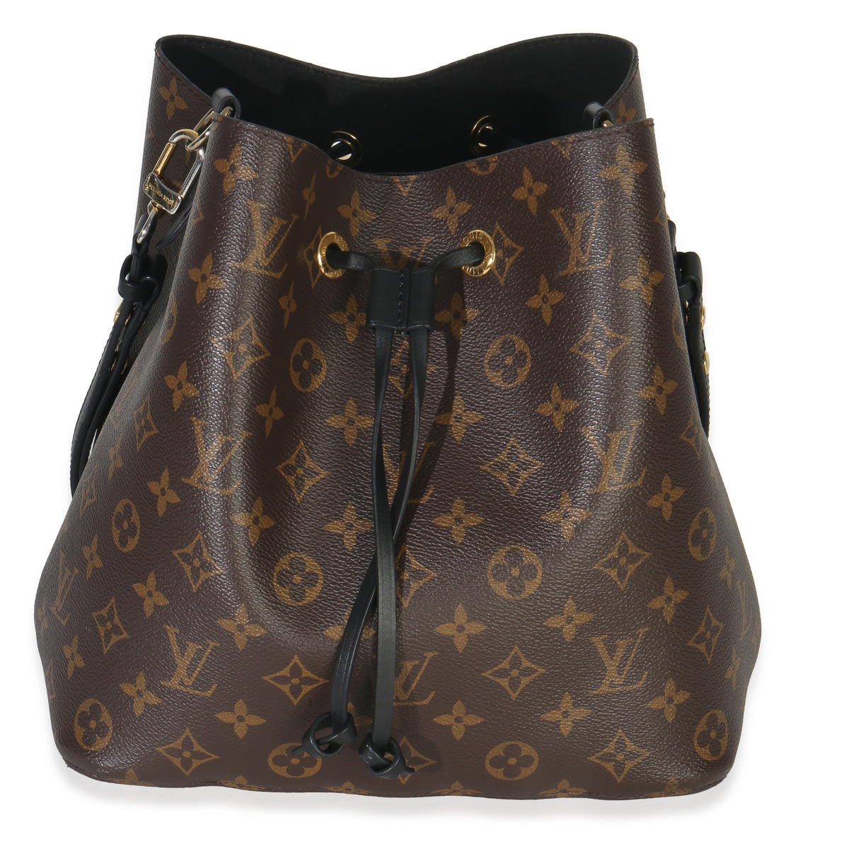 Black Monogram Canvas Neonoe MM