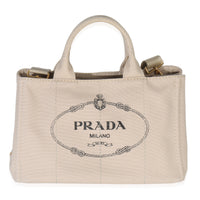 Black Canvas Logo Medium Canapa Tote