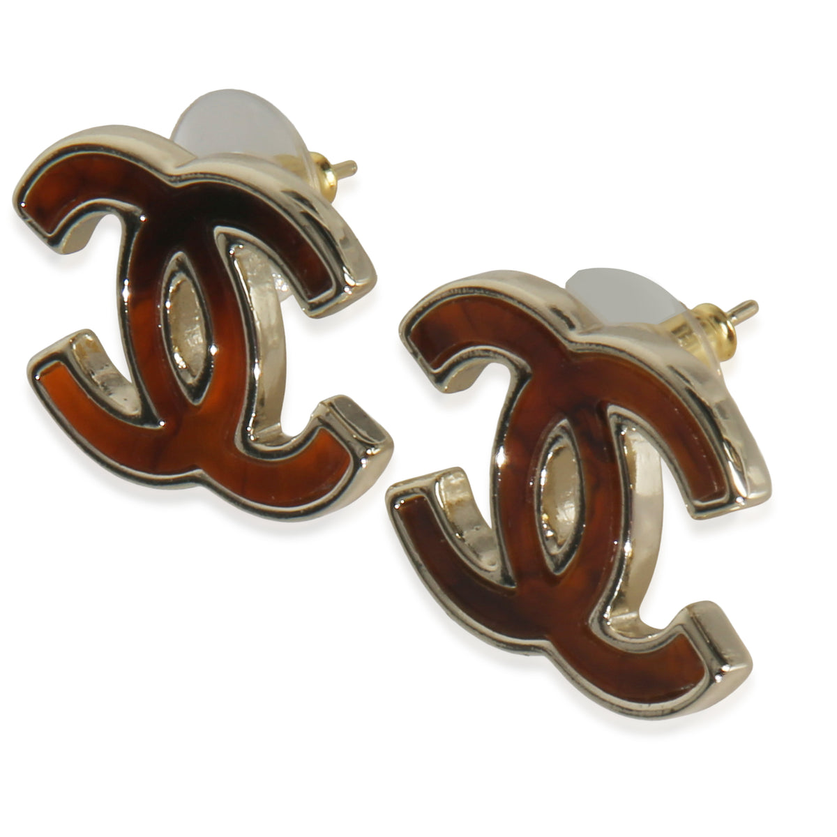 Gold-Plated  2023 Large CC Earrings