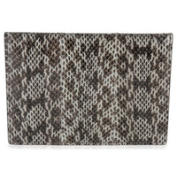 Fendi Multicolor Python FF Small Busta Pouch Handbag bv