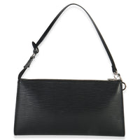 Louis Vuitton Black Epi Pochette Accessoires Handbag bv