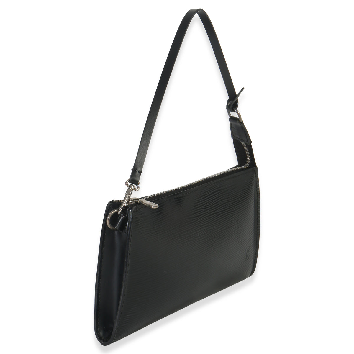 Louis Vuitton Black Epi Pochette Accessoires Handbag pv