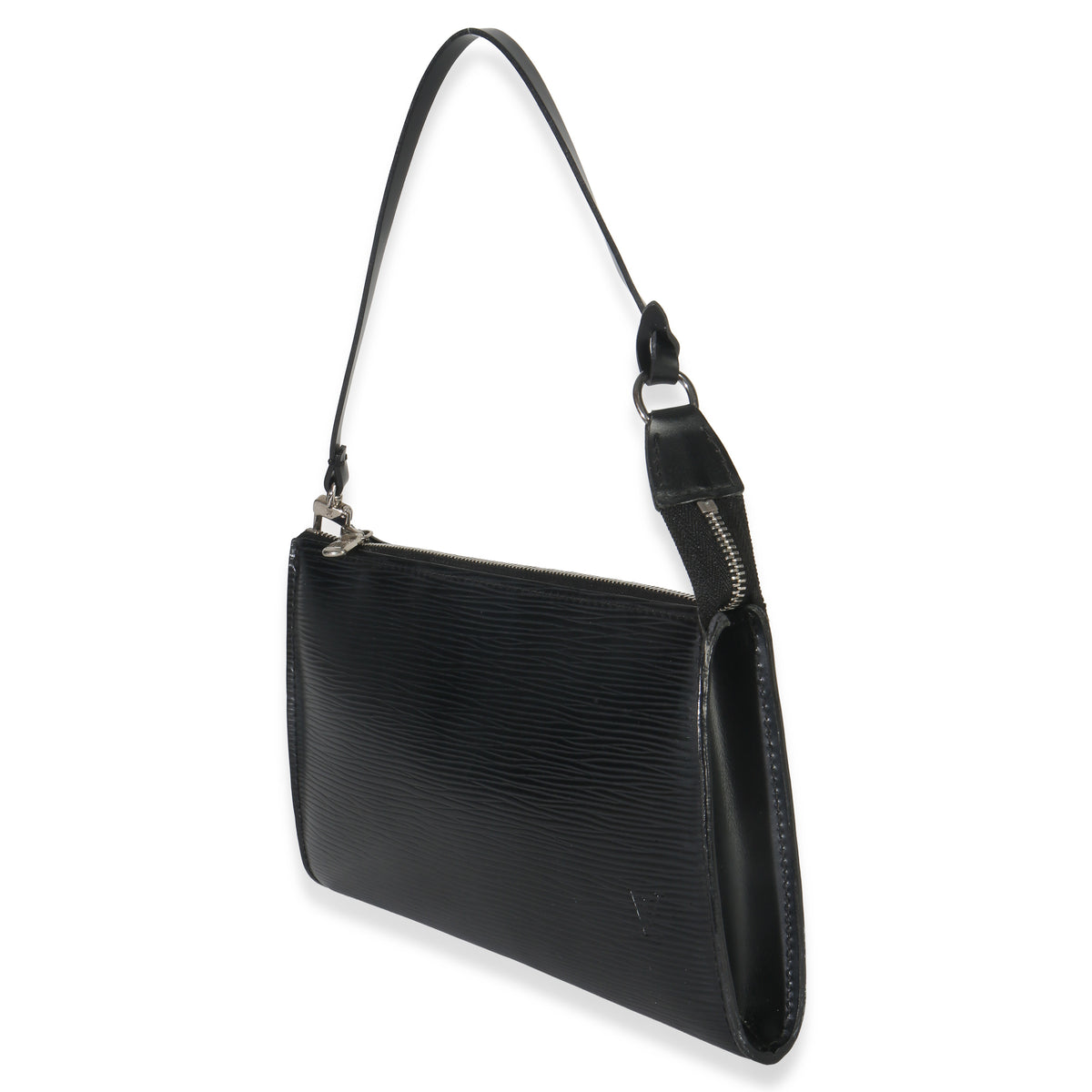 Louis Vuitton Black Epi Pochette Accessoires Handbag sv