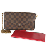 Damier Ebene Canvas Felicie Pochette