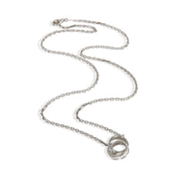 Cartier White Gold Diamond Love Necklace pv
