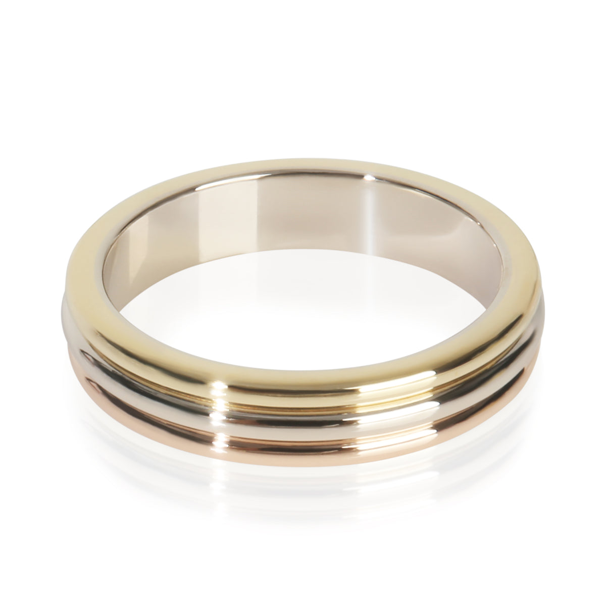 Cartier 3 Tone Gold  Vintage Vendome Louis  Band pv
