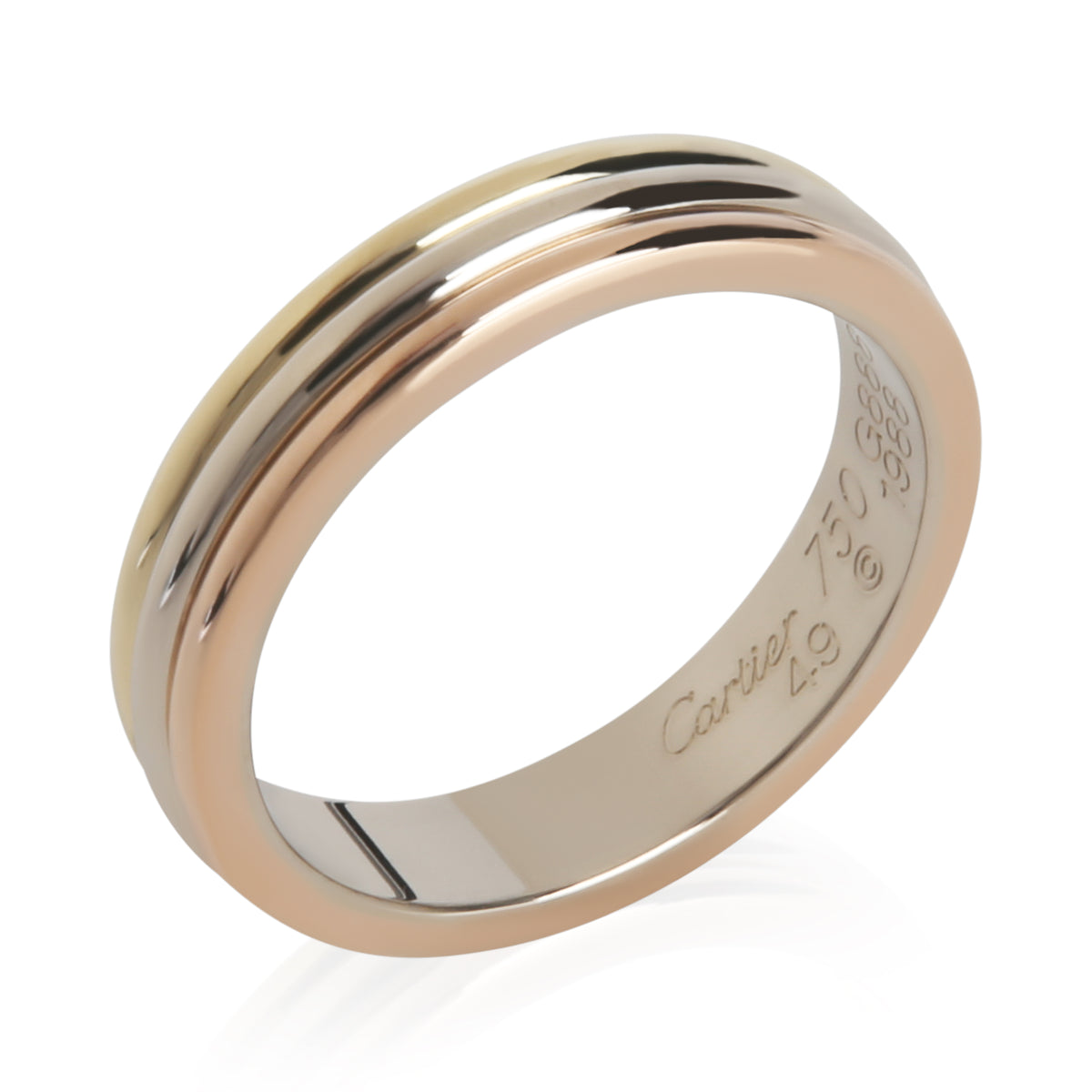 3-Tone Gold  Vintage Vendome Louis Cartier Band