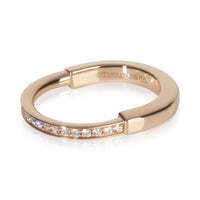 Tiffany & Co. Rose Gold  Lock Ring sv