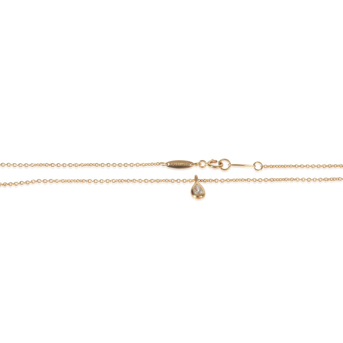 Rose Gold Diamond Diamond By Yard Pendant