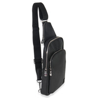 Louis Vuitton Black Taiga Avenue Sling Bag Handbag pv