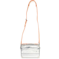Louis Vuitton Silver Monogram Miroir Handle Trunk Bag Handbag ad1