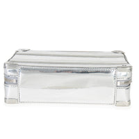 Louis Vuitton Silver Monogram Miroir Handle Trunk Bag Handbag box