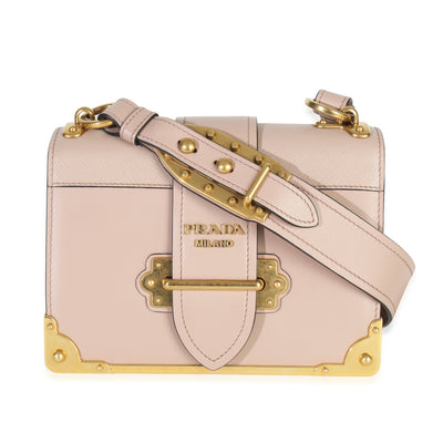 Prada Cammeo City Calfskin Saffiano Cahier Bag Handbag fv