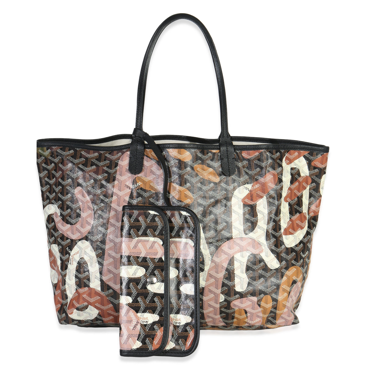 Camouflage Lettres Goyardine Canvas St. Louis PM