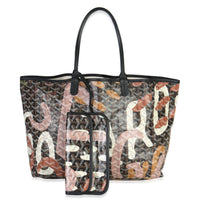 Camouflage Lettres Goyardine Canvas St. Louis PM