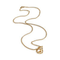 Yellow Gold  Love Necklace