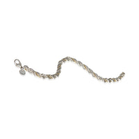 Yellow Gold & Sterling Silver  Rope Bracelet