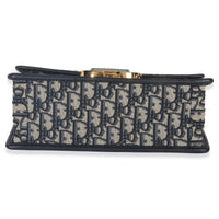 Christian Dior Blue Oblique Dior 30 Montaigne Chain Bag Handbag stamp