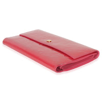 Louis Vuitton Rose Pop Monogram Vernis Sarah Wallet Handbag box